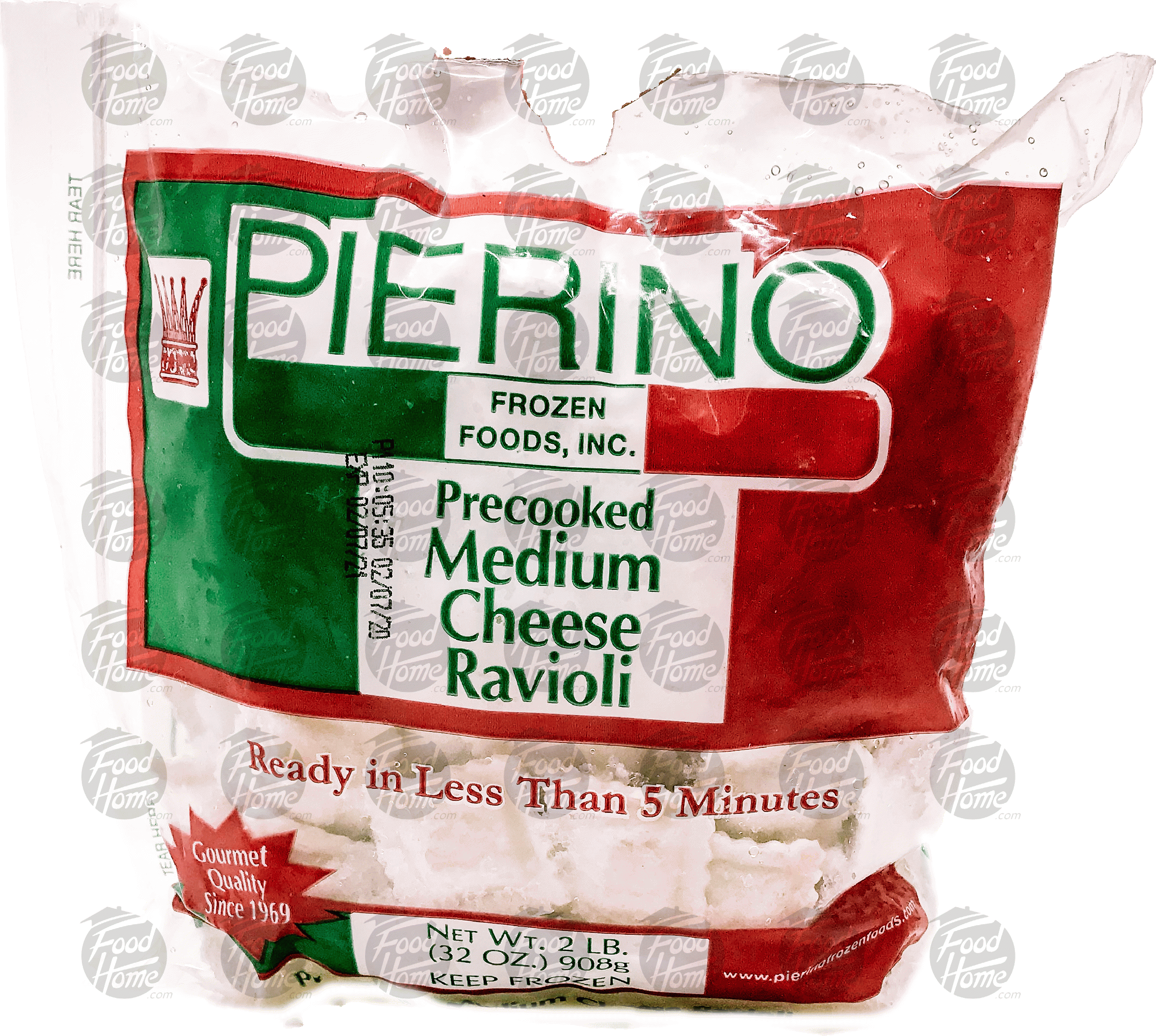 Pierino  medium cheese ravioli, pre-cooked Full-Size Picture